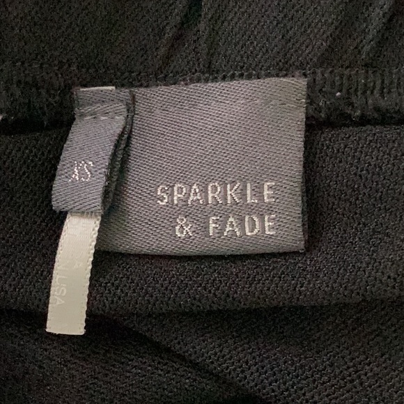 UO Sparkle & Fade Black Maxi Skirt - Picture 6 of 7